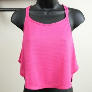 Lululemon Athletica racerback crop tank top running working out